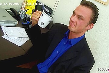 Milf Secretary Let Stressed Boss Fuck Her In Office To Feel Good
