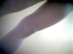 Milf uncovered her shaved nub hiding under the swimsuit