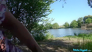 Misha Cross In A Stacked Coed Takes A Good Fucking In The Woods On-camera  Pov