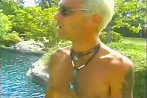 Morgan Fairlane Gets Blasted By The Pool