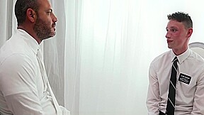 MormonBoyz - Young Religious Boy Jerks For Bishop