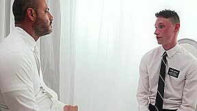 MormonBoyz - Young Religious Boy Jerks For Bishop