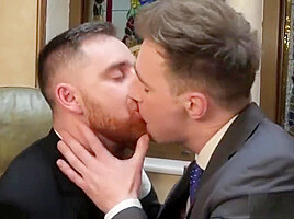 Muscle Step son fetish with cumshot