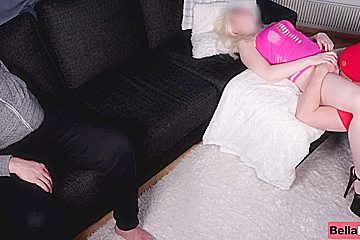 My First Cuckold Treesome Sharing Girlfriend With Random Guy