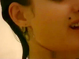 My GF swallow all cum in bathroom