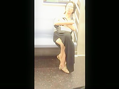 NYC subway asian