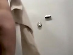 Naked cutie is showing and toweling on the