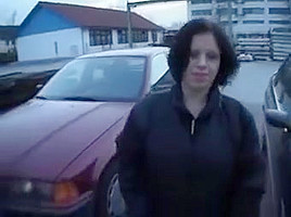 Nasty And Horny Dark Haired Slut Is So Dirty That She Gets