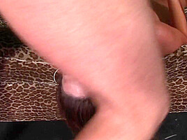 Nasty brunette loves taking big dicks deep into her throat
