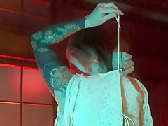 Natural Redhead Amateur Stripping With Sexy Dancing