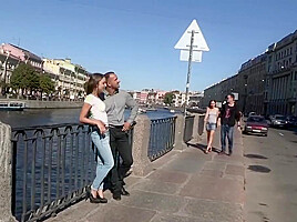 Nensi B Medina And Vincent Vega - Cheerful Russian Chicks Agreed To Have A Group Sex With New Friends