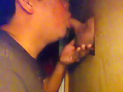 Nice military guy gets swallowed good on way to duty