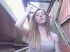 Nicky Fox - Public Fuck At Street Casting