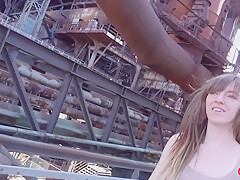 Nicky Fox - Public Fuck At Street Casting