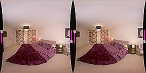 Night of Teasing - Big Tit British Babe Solo Striptease And VR Blowjob with Tommy Torso