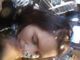 Olivia Corona Sucks cock