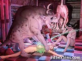 Orcs Bang 3D Babes!