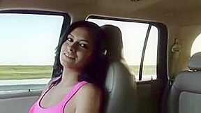 Outdoor Cocksucking Stranded Babe Facialized