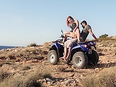 Outdoor Public Sex One Rocks With Quad