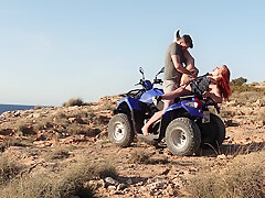 Outdoor Public Sex One Rocks With Quad