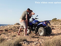 Outdoor Public Sex One Rocks With Quad