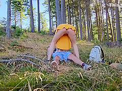 Outdoor Pussy Licking Before Fucking !!