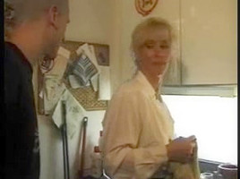 PANTYHOSED Step mommy COOKS DINNER FOR ALLY