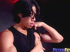 PETERFEVER Naughty Jay Wu Shows Off His Body Before Jerking
