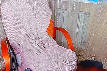 PLAYS WITH A HUGE MEMBER AND SHOWS FEET