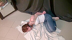 Patricia hogtied
