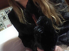 Pervert Kinky Teenie Dominatrix Fur Fetish Milking - FemdomSex