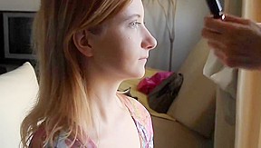 Petite and cute redhead little miss elza