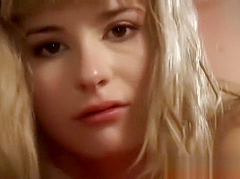 Petite blonde euro latina facialized