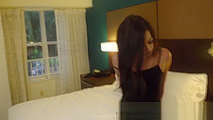 Petite hottie punished with dick