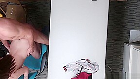 Petite teen 18+ Thief Busted And Fucked By A Mall Cops Hard Dick