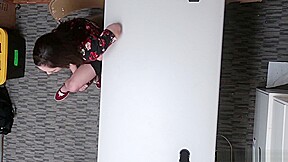 Petite teen 18+ Thief Busted And Fucked By A Mall Cops Hard Dick