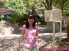 Pickedup Asian teen 18+ Giving Handjobs In Group