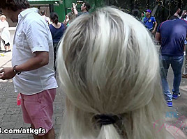 Piper Perri in Piper feeds lots of animals at Safari World - ATKGirlfriends
