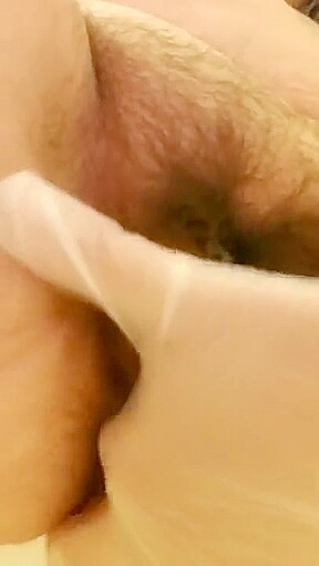 Pissing then Fingering My Sloppy Holes