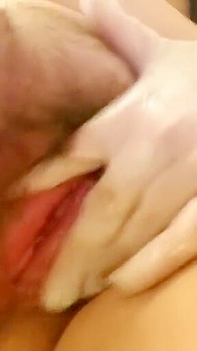 Pissing then Fingering My Sloppy Holes