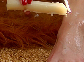 Playing with fire and hot wax