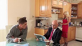 Pretty fair-haired MILF Helly Mae Hellfire in real hardcore performance