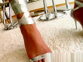 Prime Cups Sabrina's big tits get lubed and fucked soundly