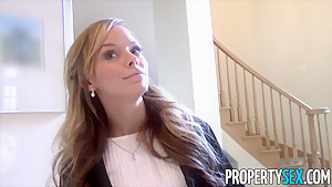 PropertySex Petite Pristine Edge Fucks Perv Who Wants to Buy House