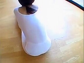 Provocative Japanese Ballerina Putting Her Lovely Curves On
