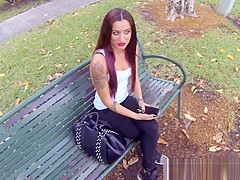 Pulled european beauty banged doggystyle