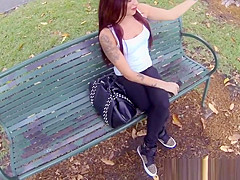 Pulled european beauty banged doggystyle