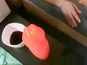 Pussy to pussy dildoing teens 18+
