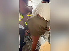 Quickie Fuck In The Trailer At Work