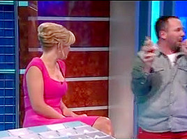 Rachel Riley - Sexy Figure - Short Pink Dress